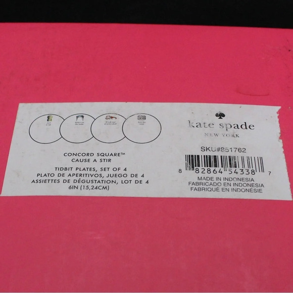 Lenox by Kate Spade 6” Appetizer Plates - Picture 9 of 9